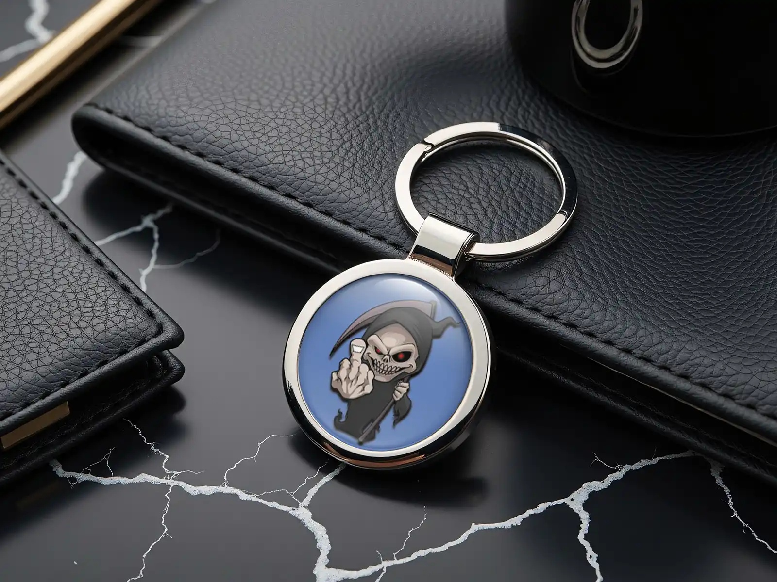 Designer Schlüsselring Luxus Premium Legierung